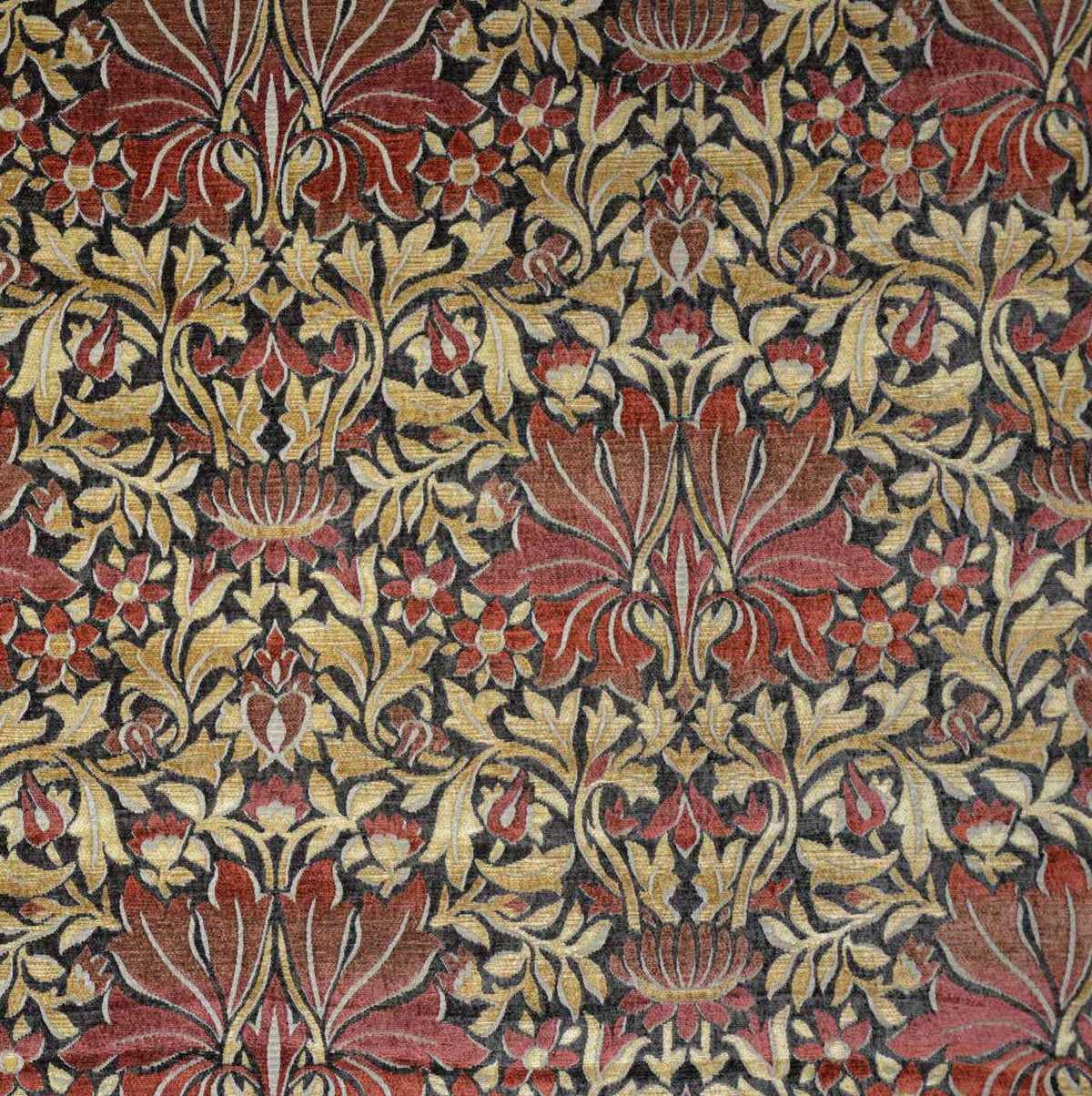 arts and crafts chenille upholstery fabric