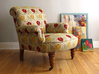 arts and crafts upholstery fabrics