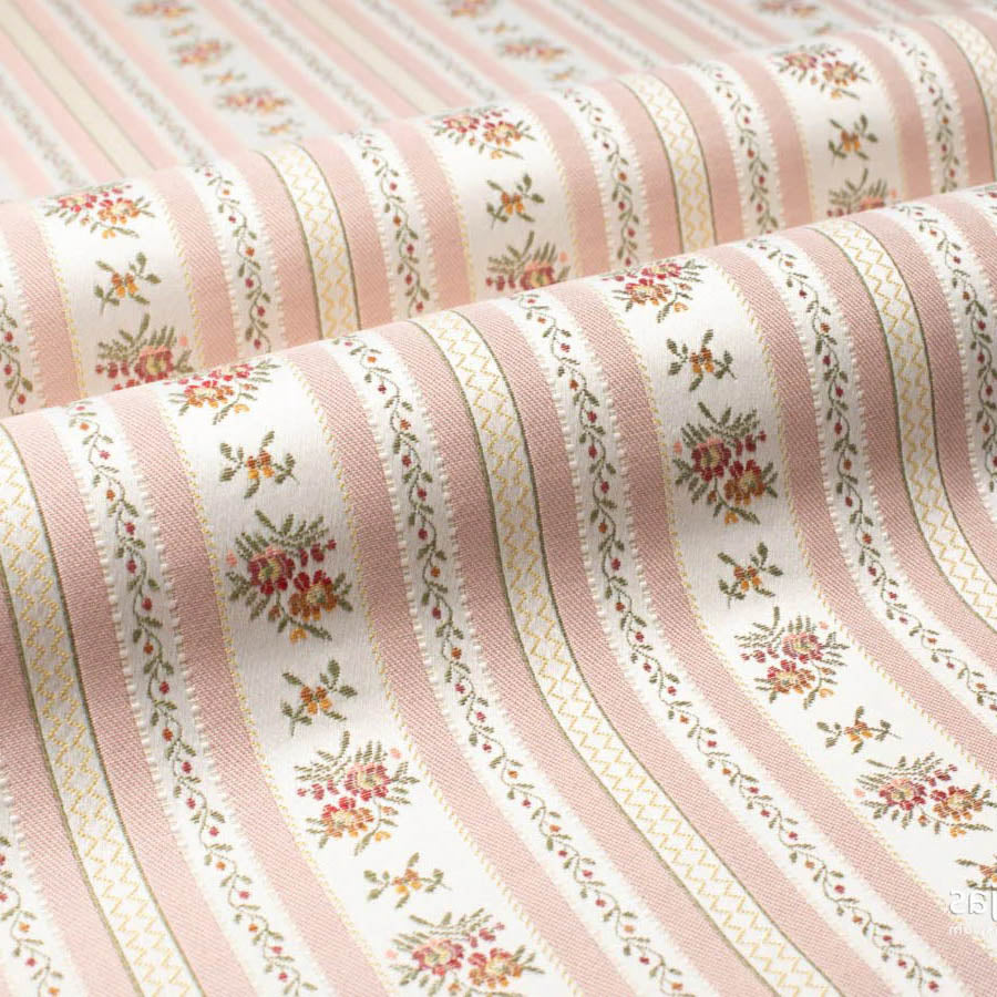 Georgiana Blythe Floral Stripe Pink