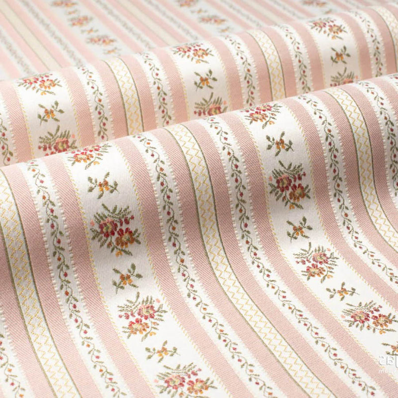 Georgiana Blythe Floral Stripe Pink