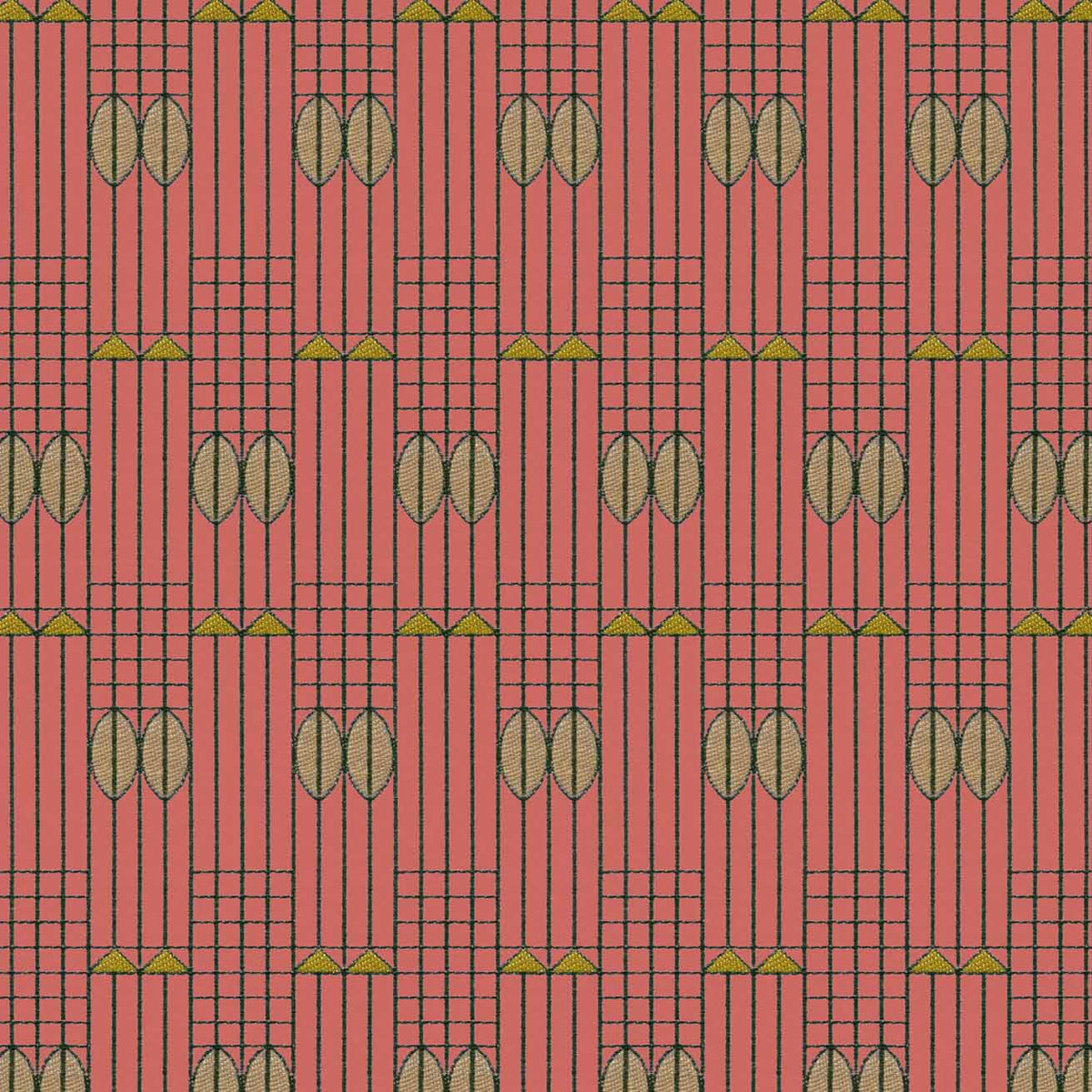Josef Hoffmann Sehnsucht (Longing) Print Red