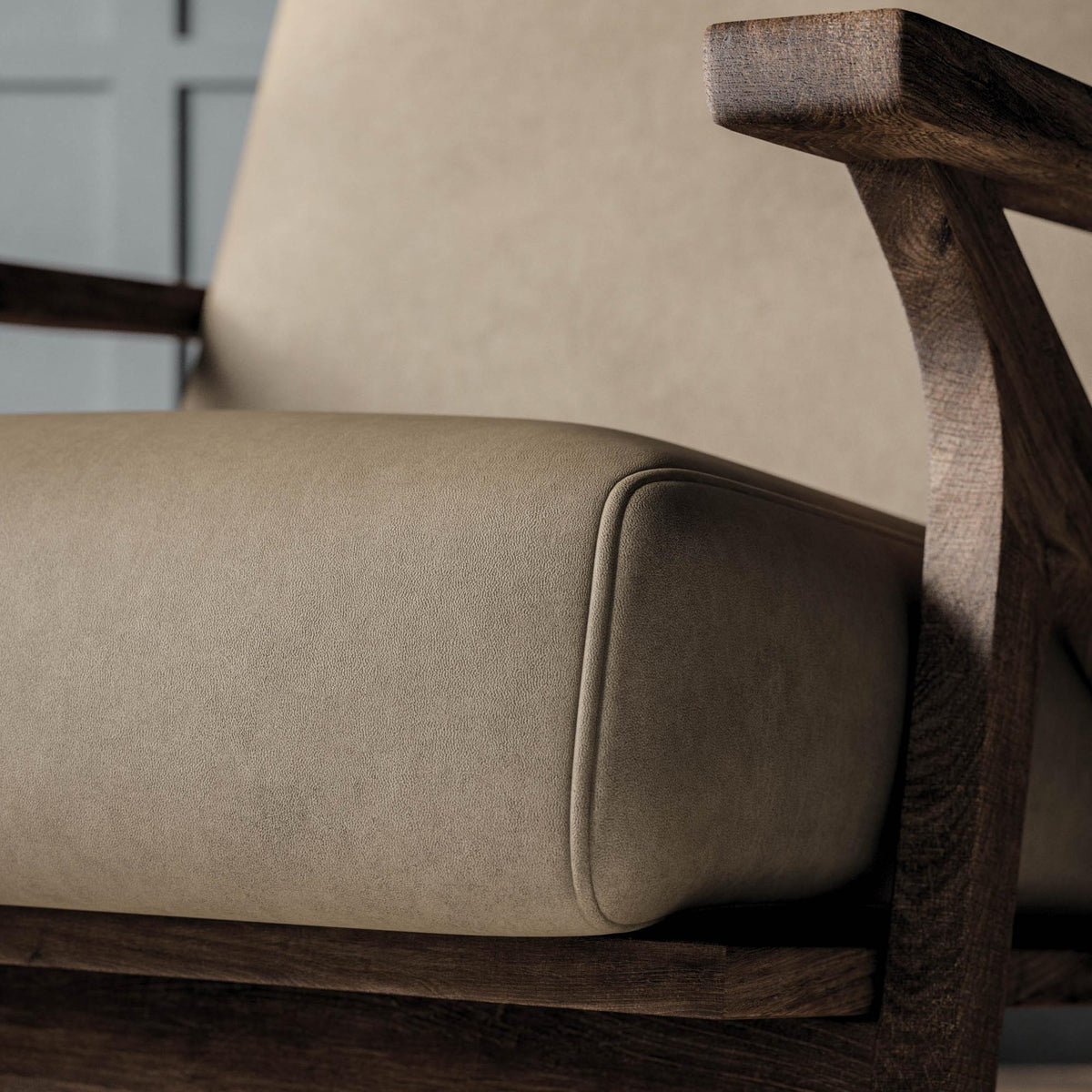 Voris Pancho Fawn Crib 5 Faux Leather