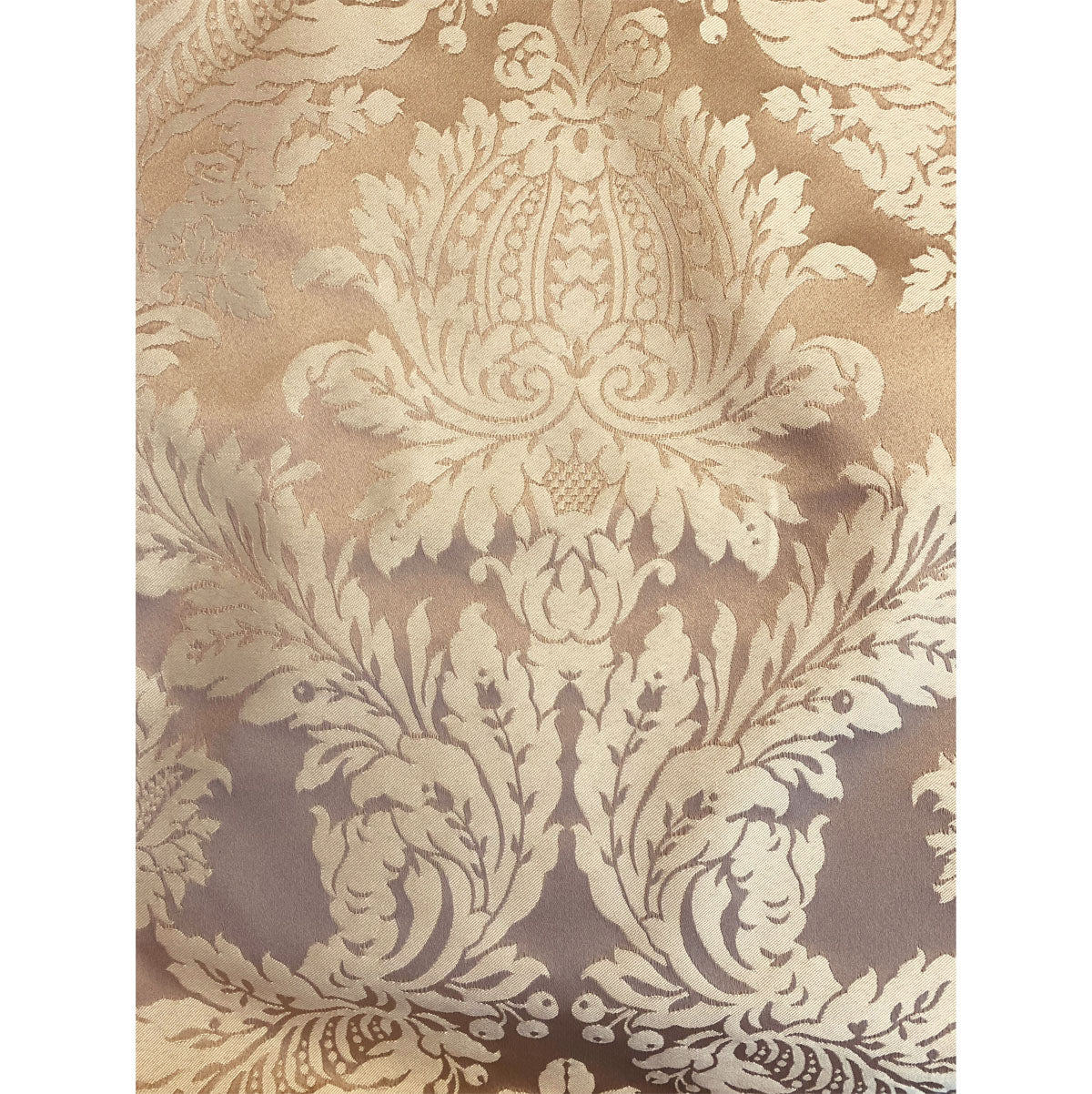 Raphael Damasks Classic Large Scale Ogee Old Gold