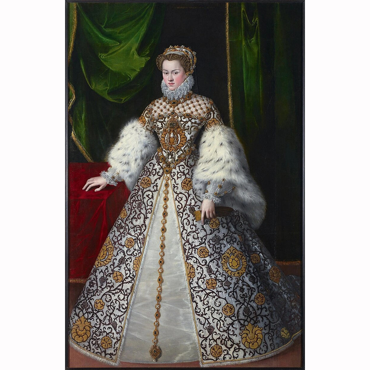 Historical Brocades Archduchess Elizabeth of France Brocade