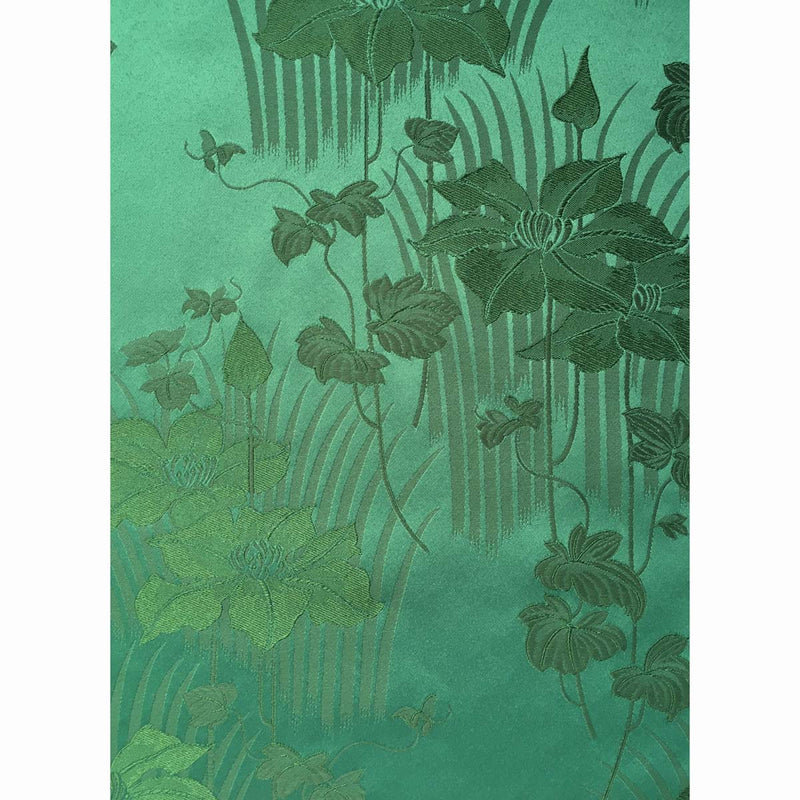 Art Nouveau Horta Flowers Green