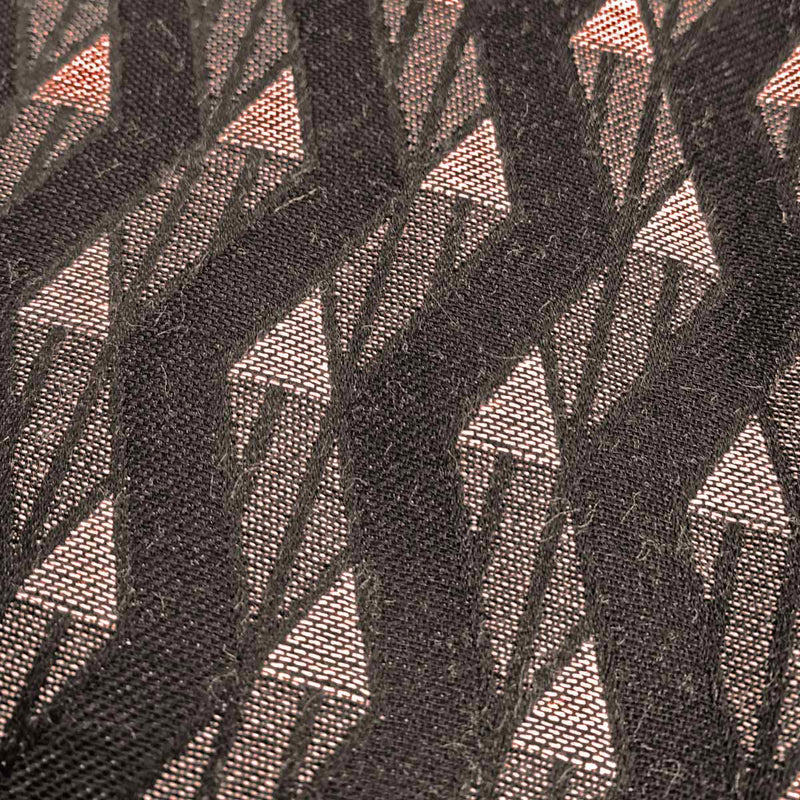 Josef Hoffmann Lebenswege (Life's Path) Jacquard Weave Schwarz