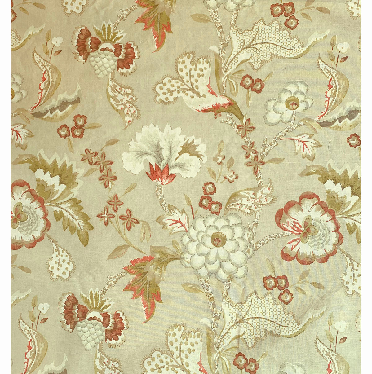 Acquitaine Fabrics Genache Cotton Linen Limited Sale Stock