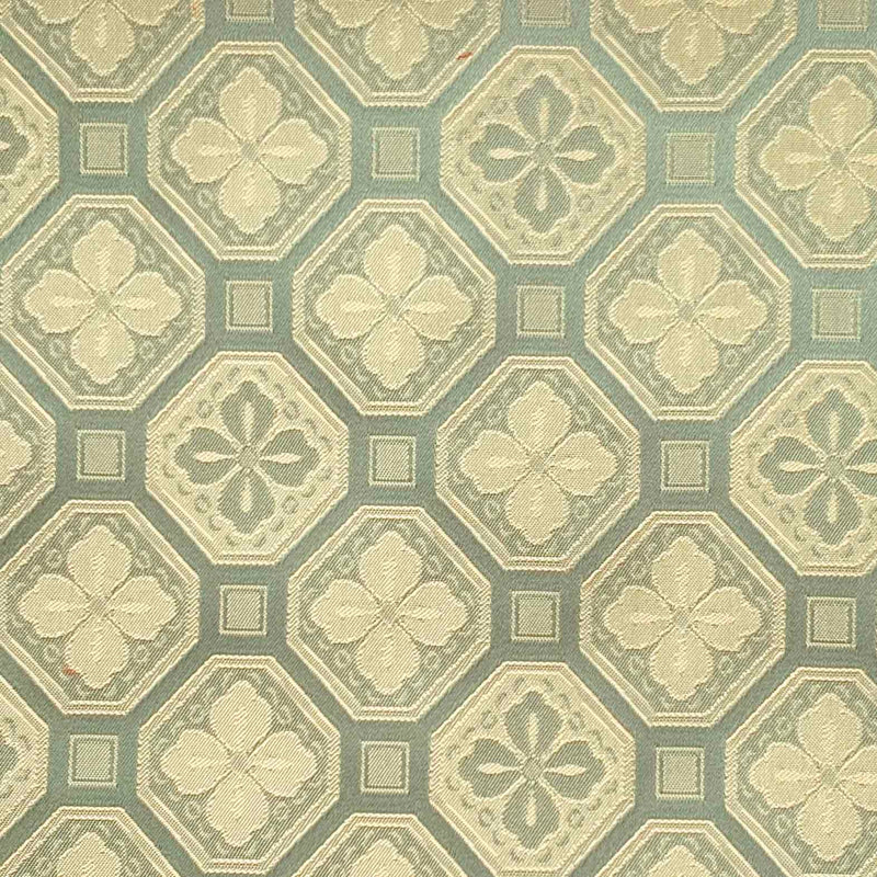 Augustus Pugin Small Tile Weave Green