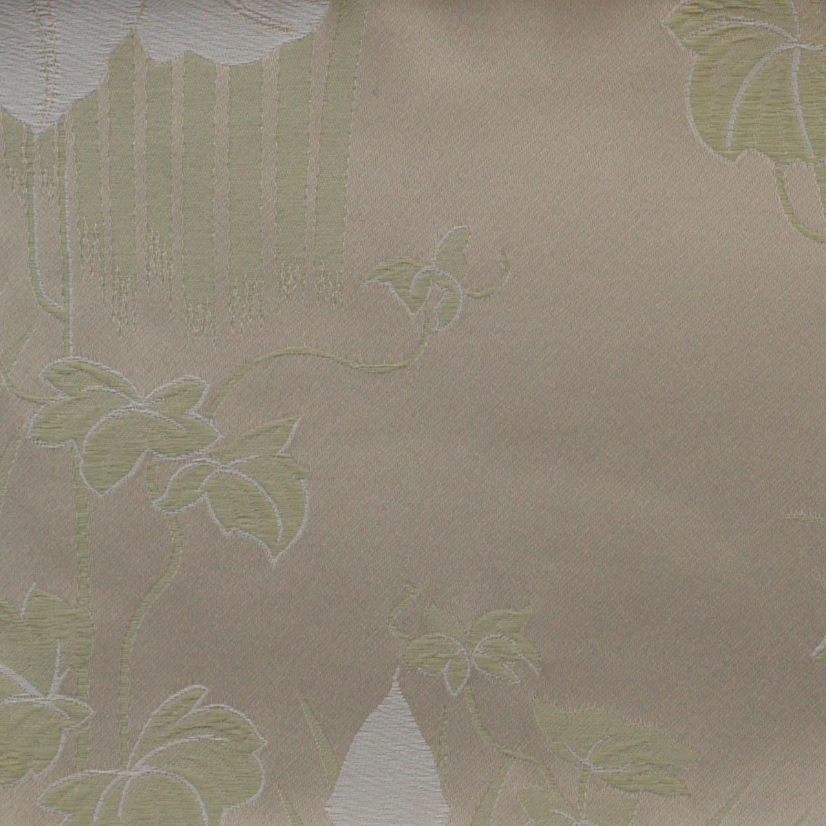 Art Nouveau Horta Flowers Pale Green