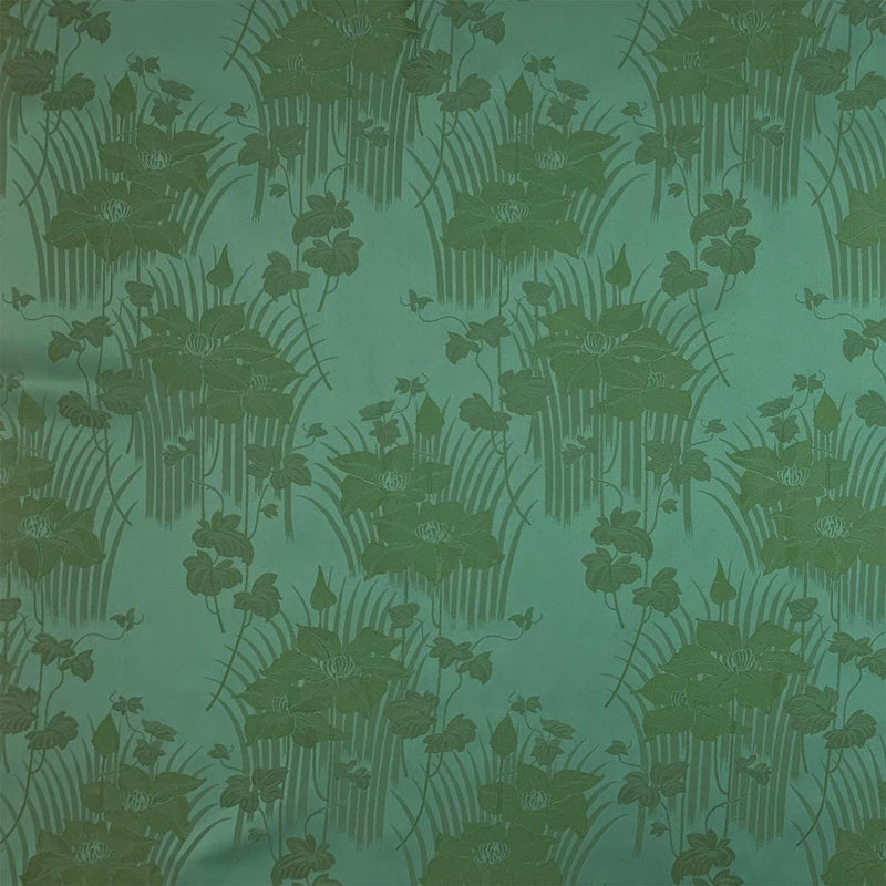 Art Nouveau Horta Flowers Green