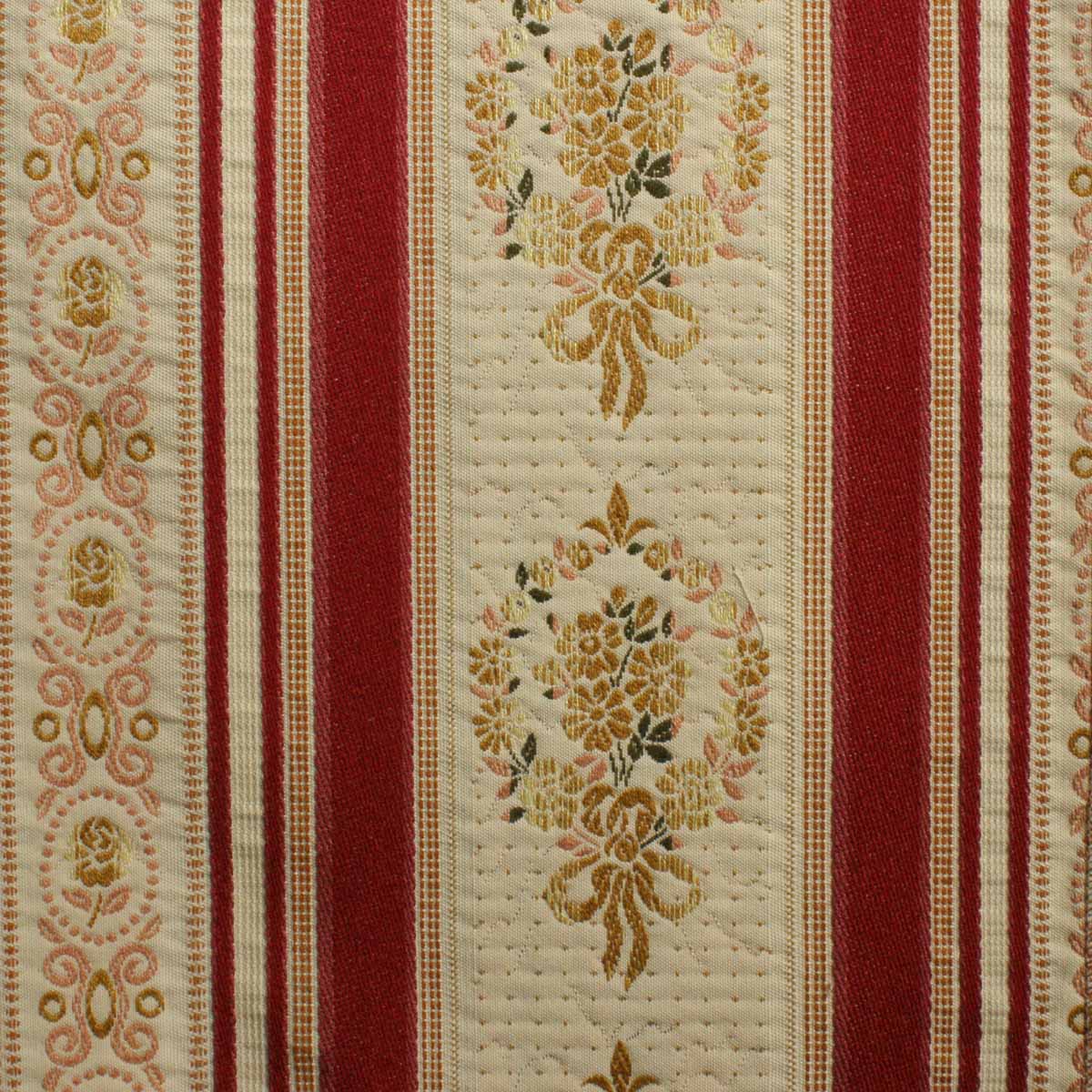 Georgiana Adolphe Floral Stripe Raspberry