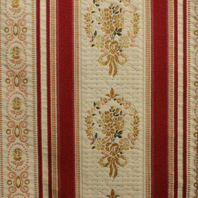 Georgiana Adolphe Floral Stripe Raspberry