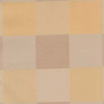Mid Century 1960s Squares Check Upholstery Fabric