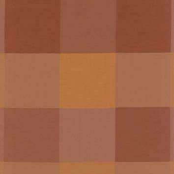 Mid Century 1960s Squares Check Upholstery Fabric