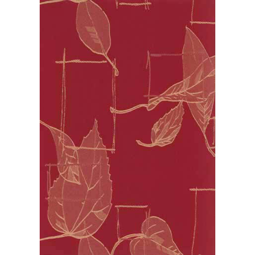 Mid Century Weaves Kviste Red