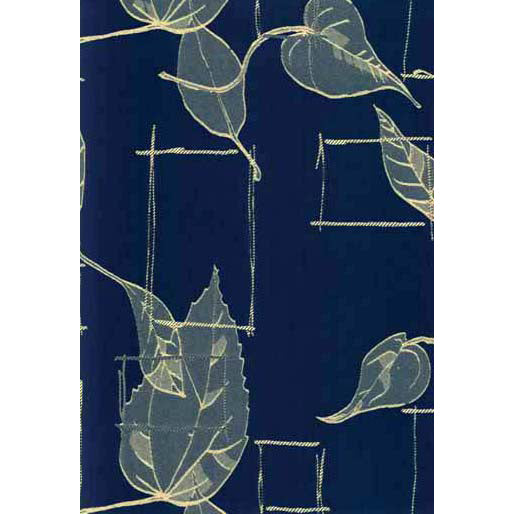 Mid Century Weaves Kviste Navy