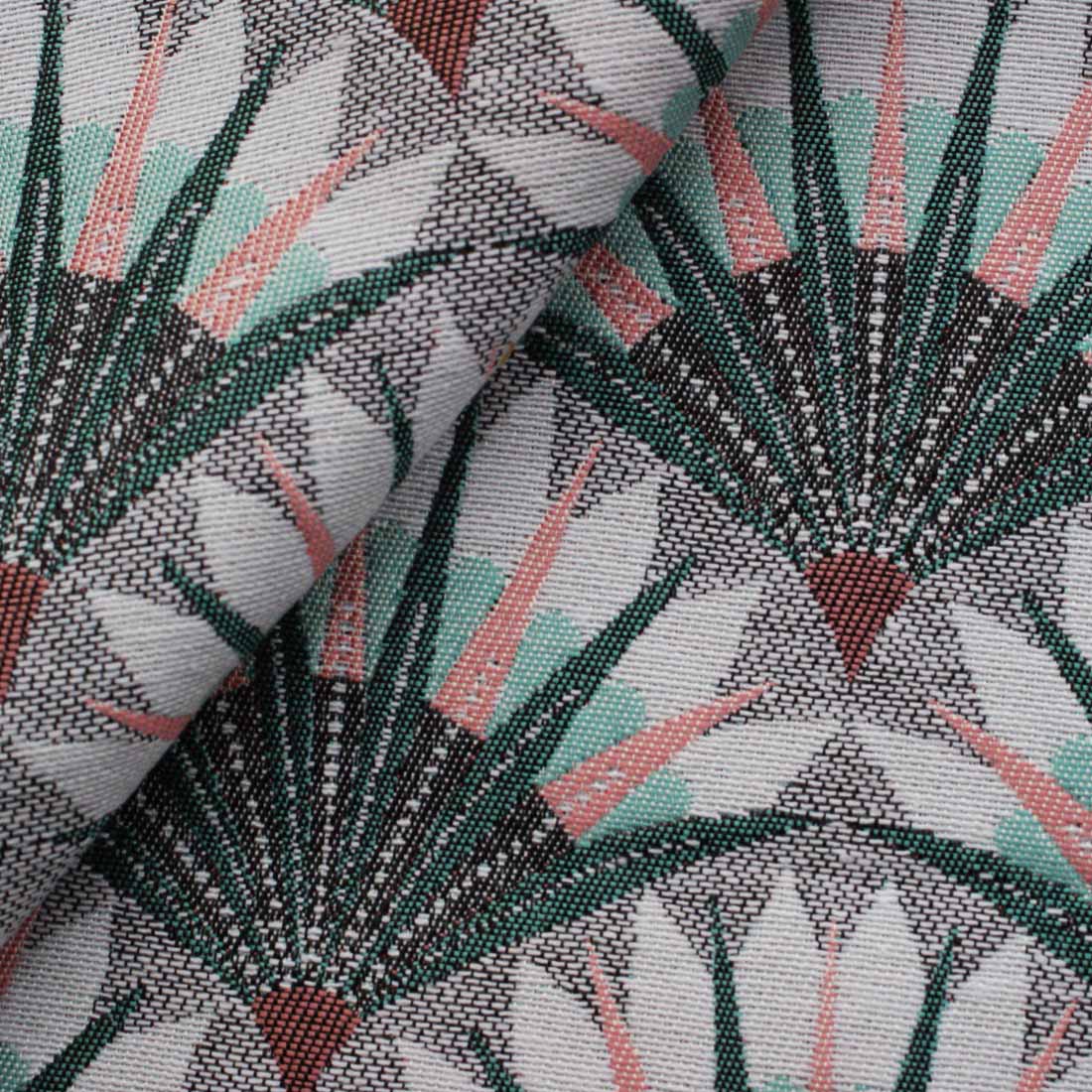 Deco Eclectic Palm Fan Vert