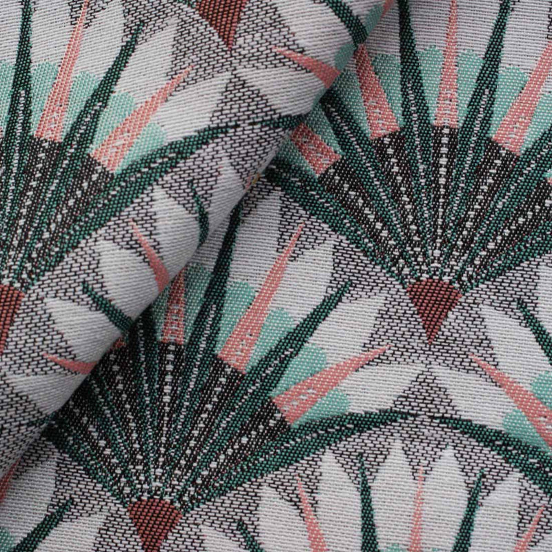 Deco Eclectic Palm Fan Vert