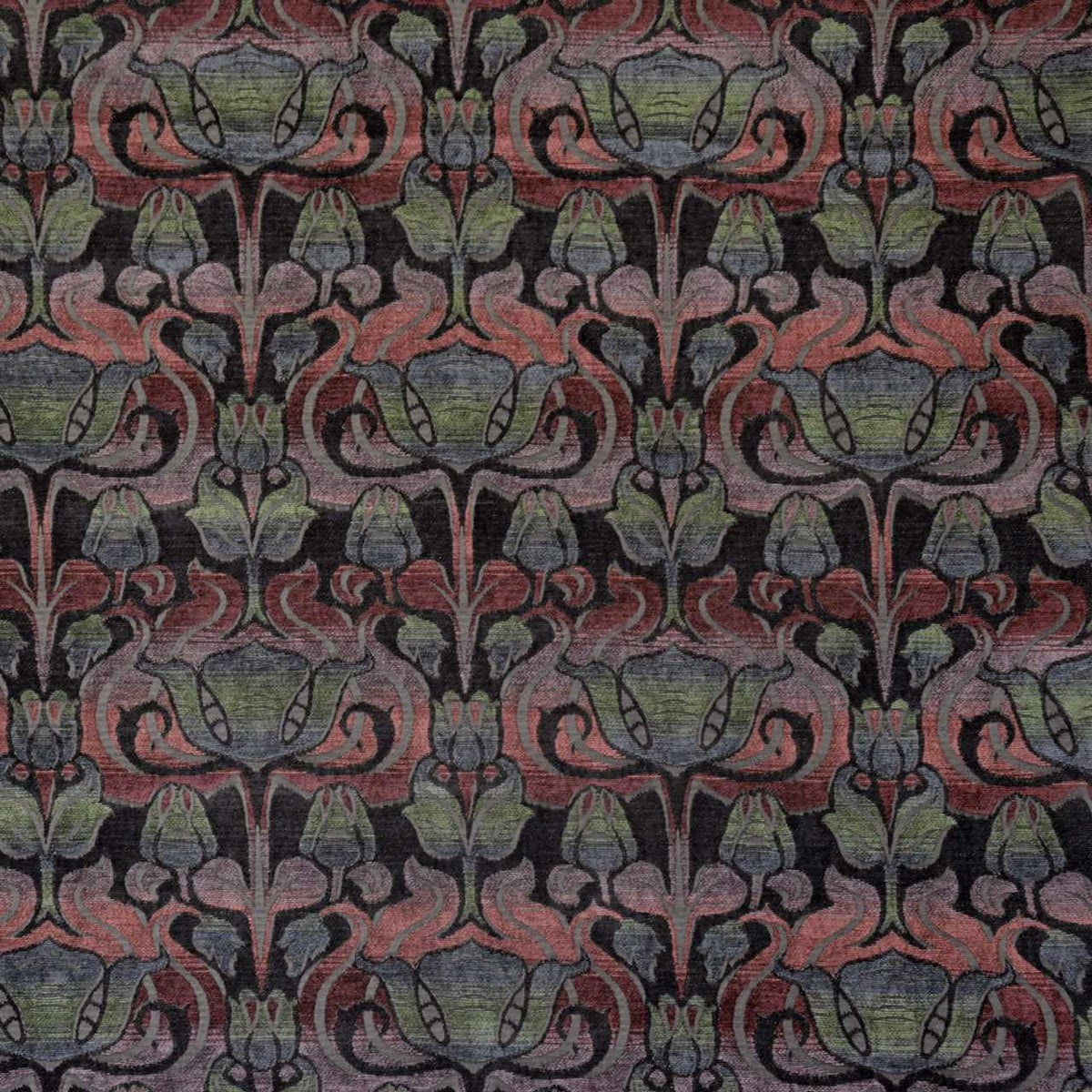 arts and crafts chenille upholstery fabric