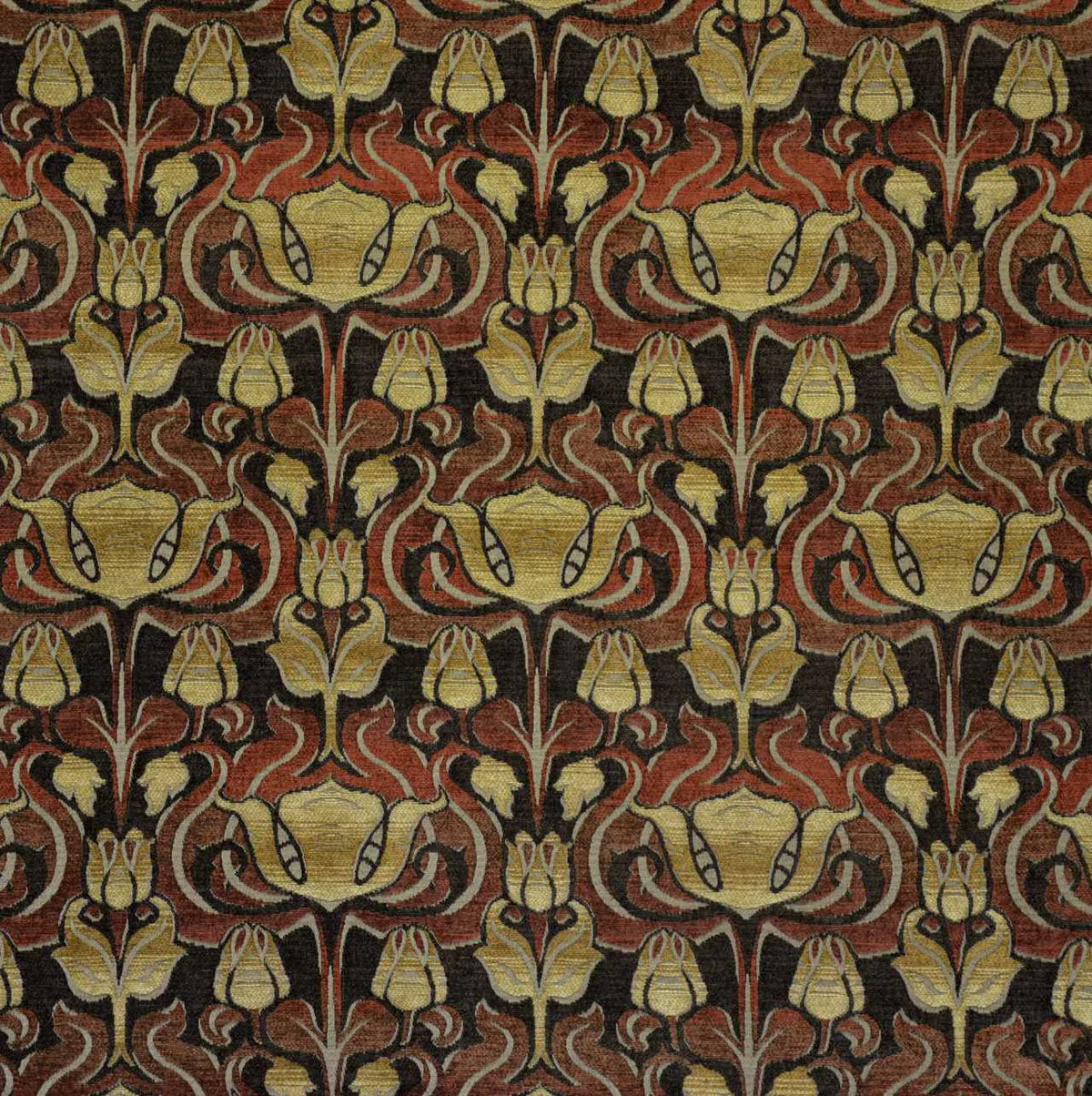 arts and crafts chenille upholstery fabric