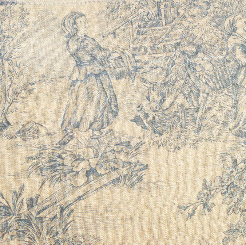 French Weaves and Prints Toile Blue