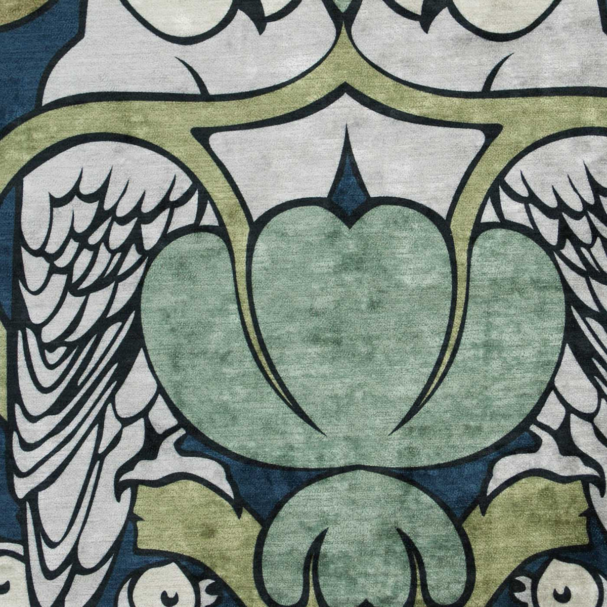 Charles Voysey Hoot Velvet