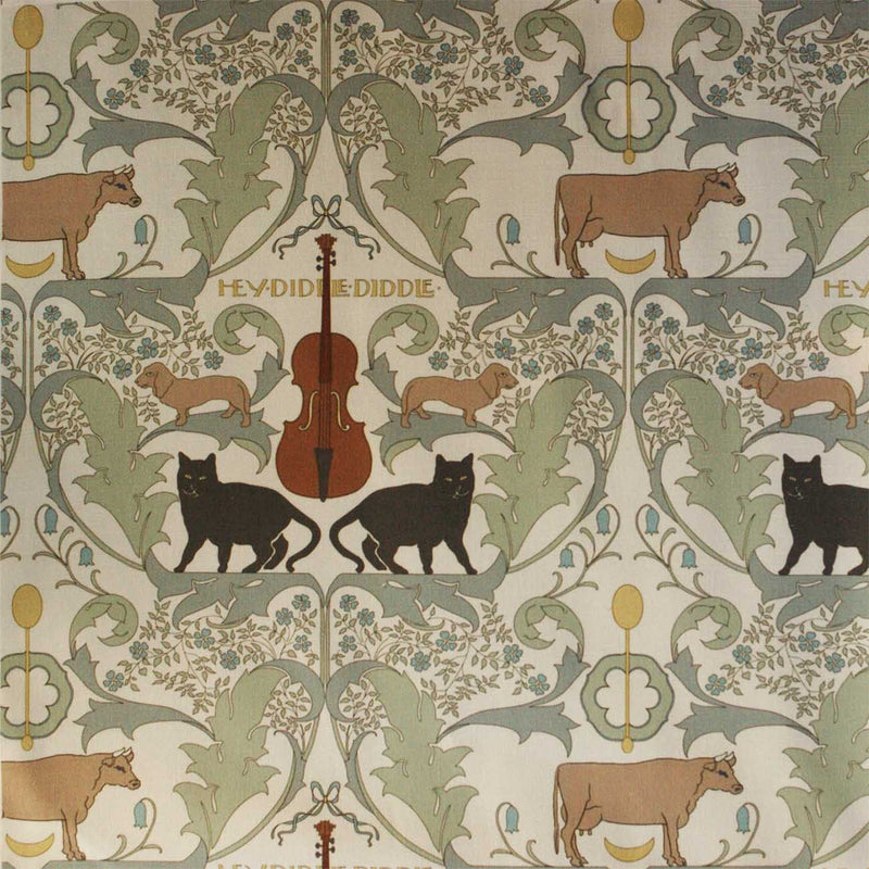 multi colour art deco curtain upholstery fabric
