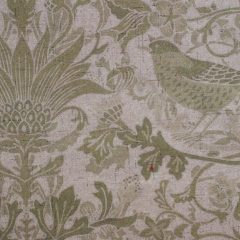 William Morris Designs Birds Green (Double Width) Print