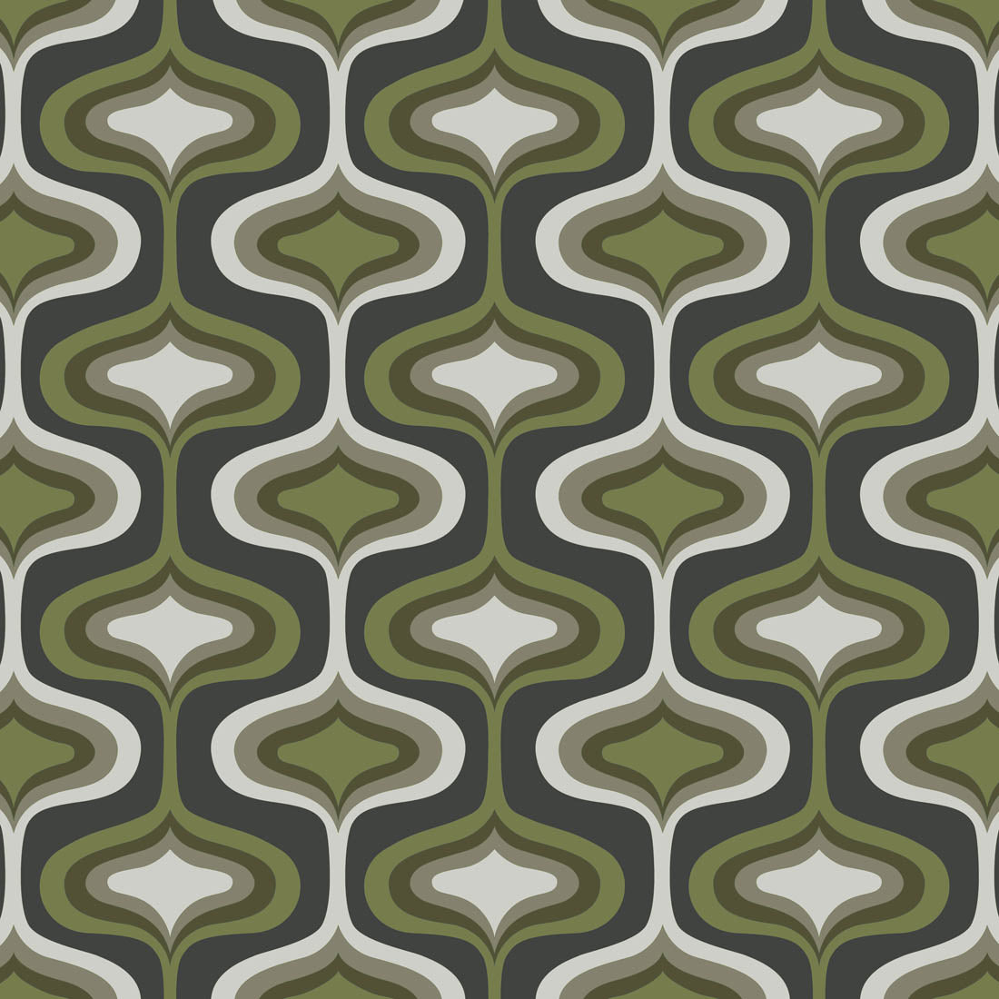 1960s 1970s curtain fabric