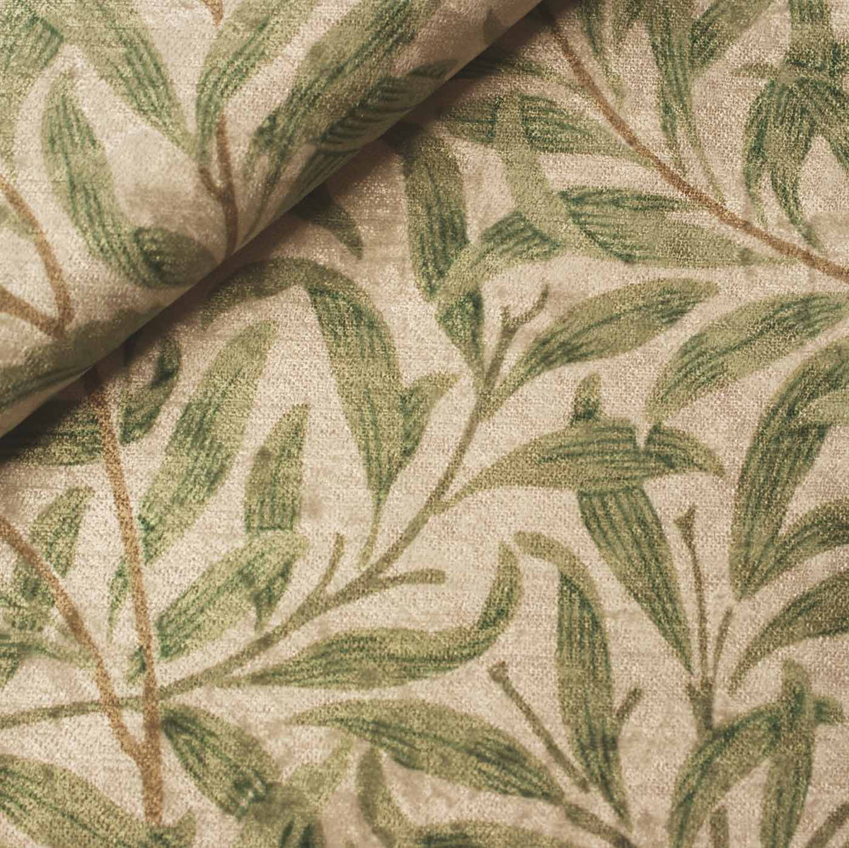 William Morris Designs Willow Bough Velvet