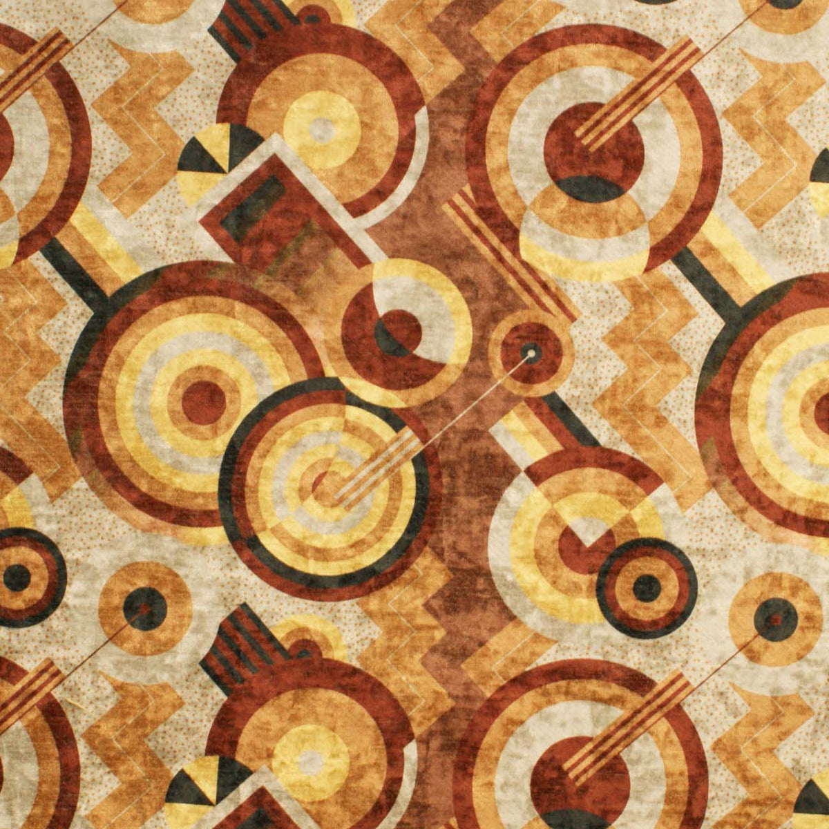 Geometric Art Deco Fabric