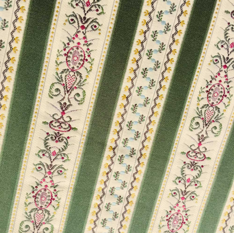 Georgiana Sophia Stripe Green