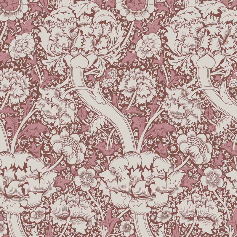 William Morris Designs Wandle Pink Velvet