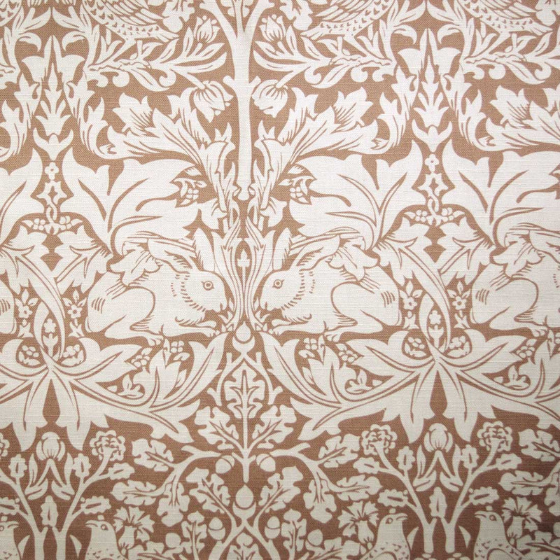 fawn   fabric - William Morris Designs Brother Rabbit Fawn Print