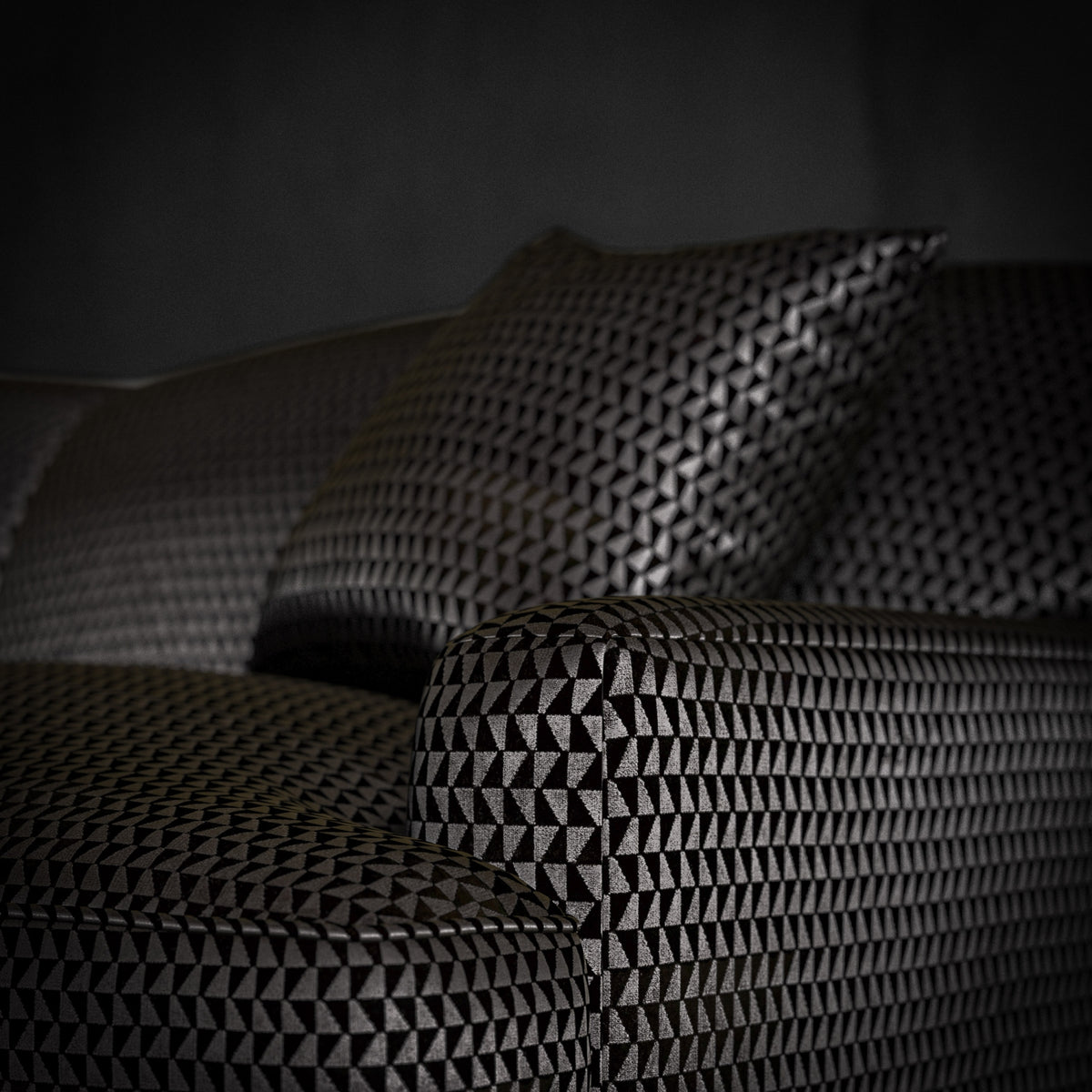 Deco Eclectic Geometri Onyx