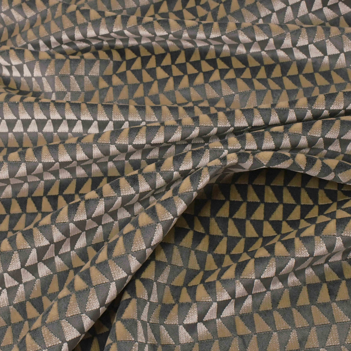 Geometric Art Deco Style Domestic Contract Fabric
