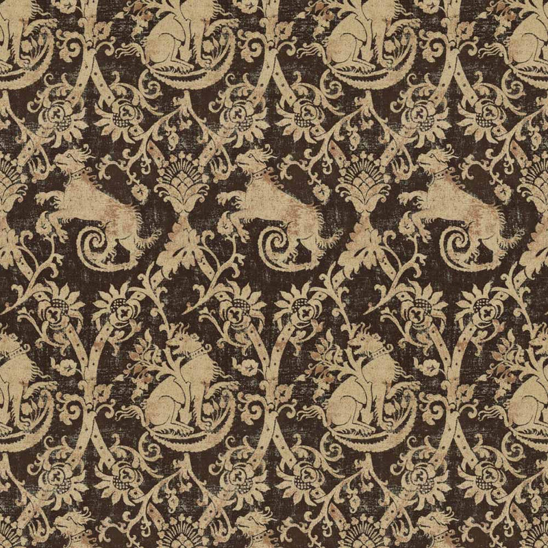 medieval beast dog fabric