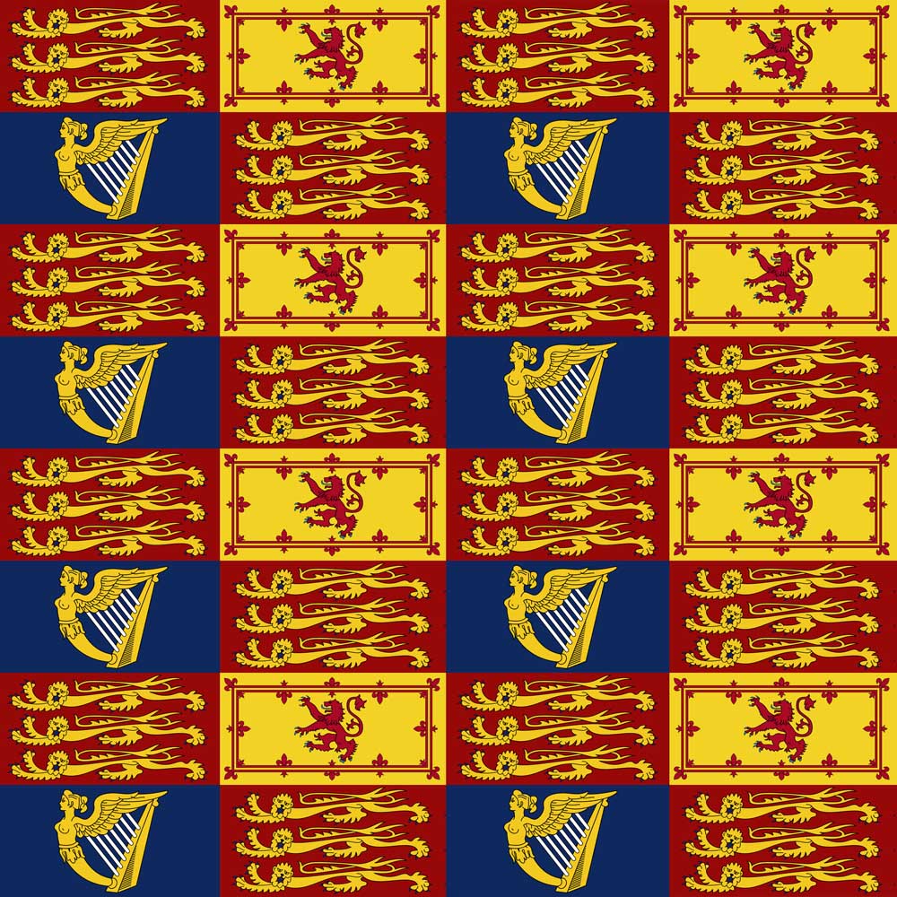 medieval beast dog fabric