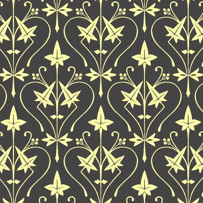 Owen Jones Ivy Leaf Design Furnishing Fabric