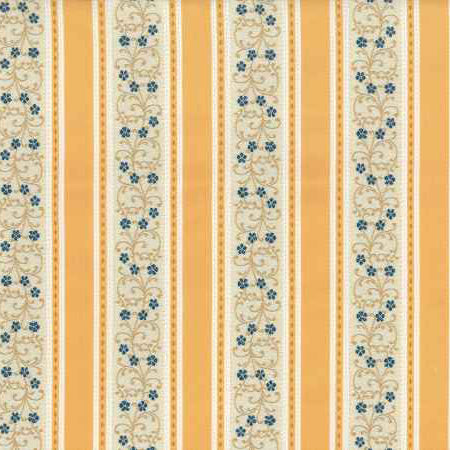 Beidermier Georgian floral stripe upholstery fabric