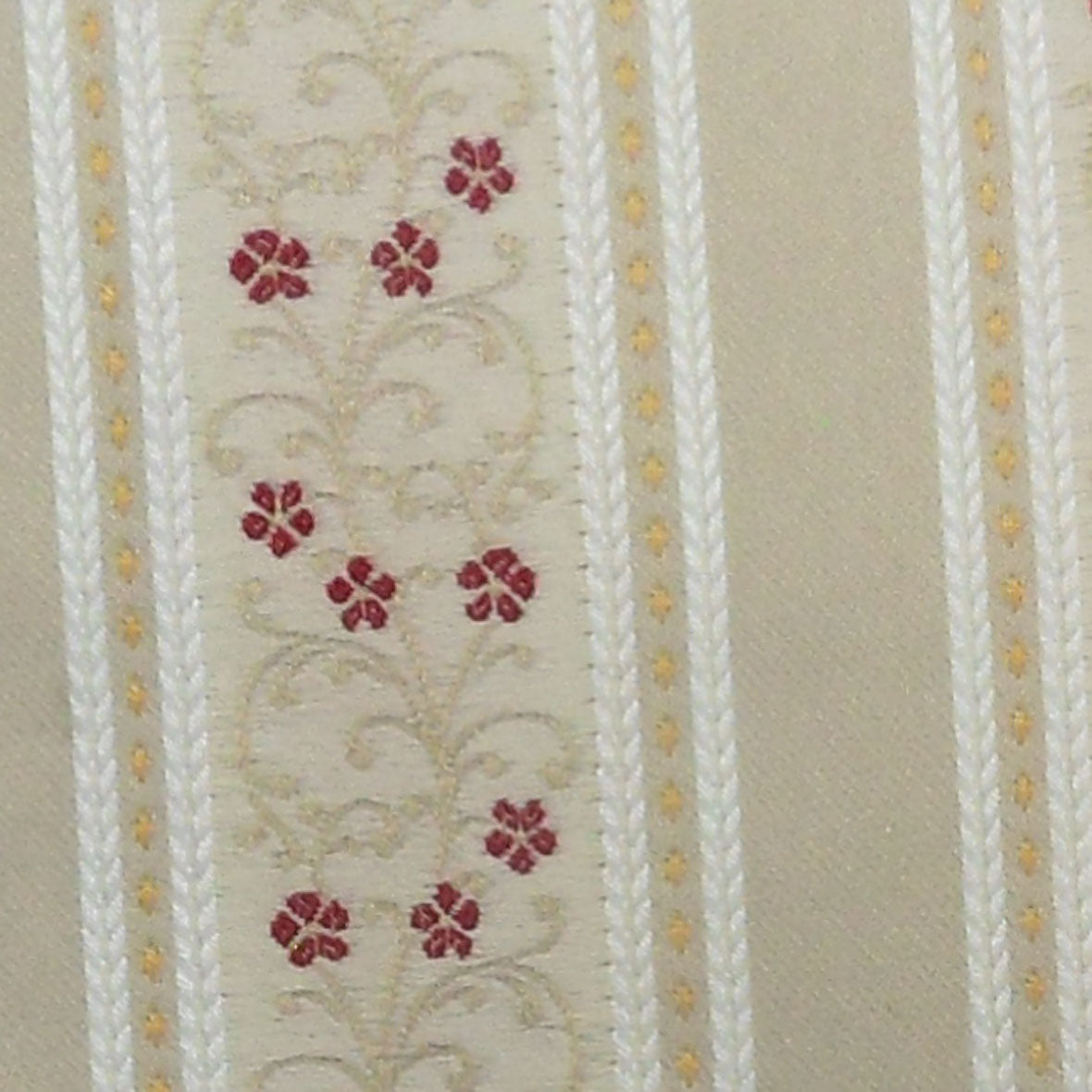 Beidermier Georgian floral stripe upholstery fabric