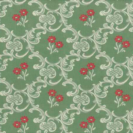 Beidermier Georgian floral  upholstery fabric