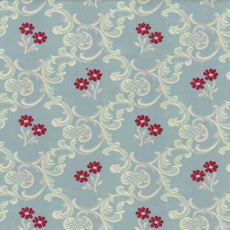 Beidermier Georgian floral  upholstery fabric