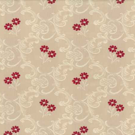 Beidermier Georgian floral  upholstery fabric