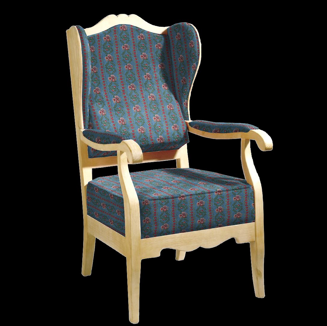 Georgiana Manor Blue Floral Stripe