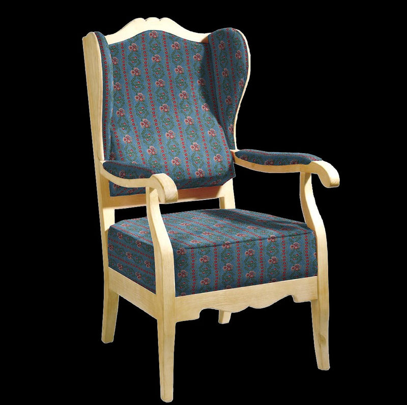 Georgiana Manor Blue Floral Stripe