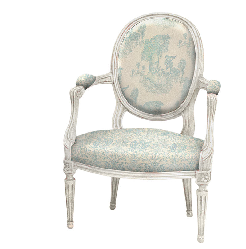 French Weaves and Prints Saint Michel Bleu
