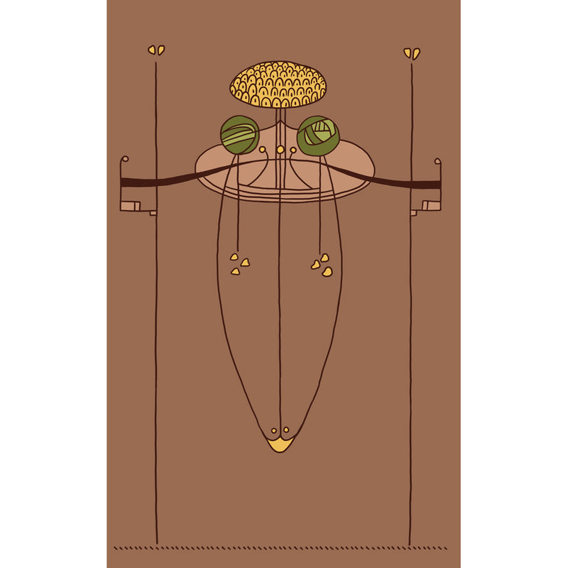 Gustav Stickley Portiere or Curtain Design 1903