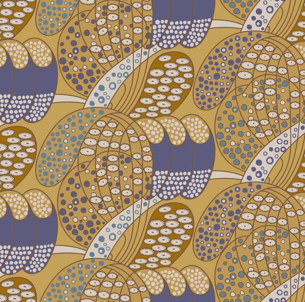 Charles Rennie Mackintosh Foxtons Daisy Fabric
