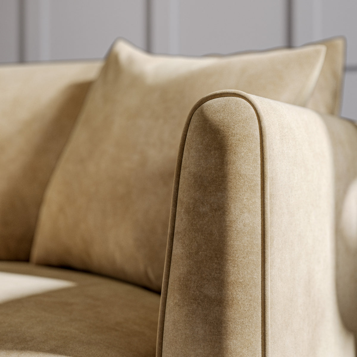 Contract Upholstery Amore Champagne Crib 5 FR